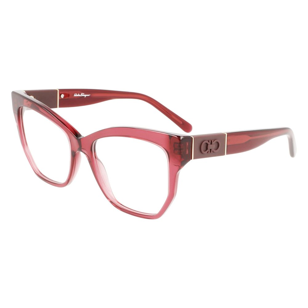 NEW Salvatore Ferragamo SF 2936 655 Transparent Wine Eyeglasses 54/17/140